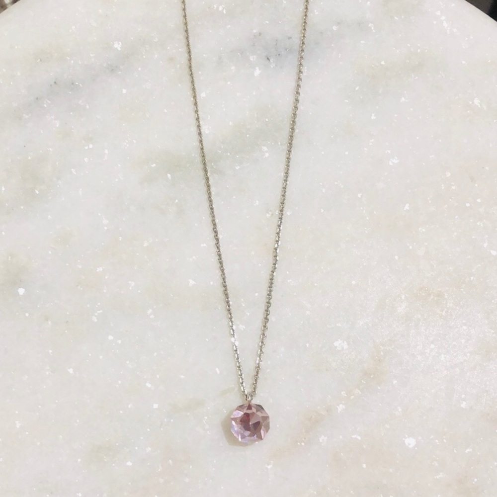 Swarovski Blush Crystal Necklace